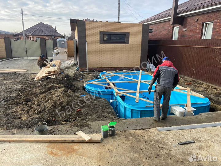 Бассейн 6х3х1,5 от производителя