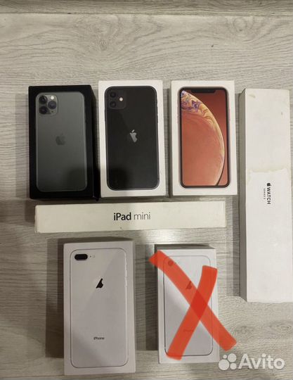 Коробки от техники iPhone