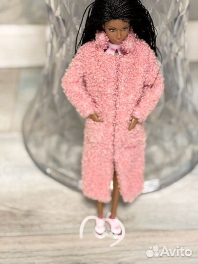 Одежда для барби: шуба