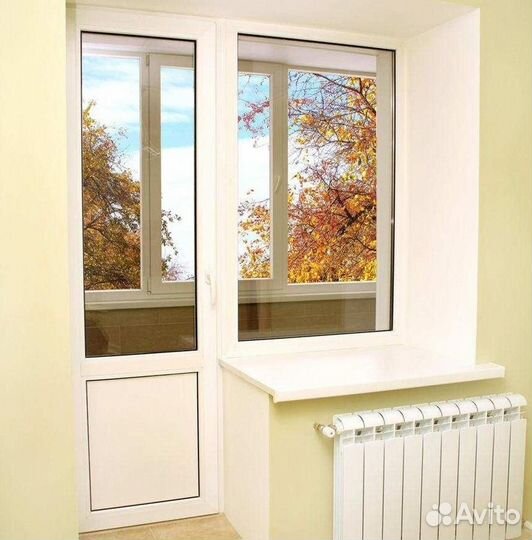 Остекление балконов, лоджий и террас