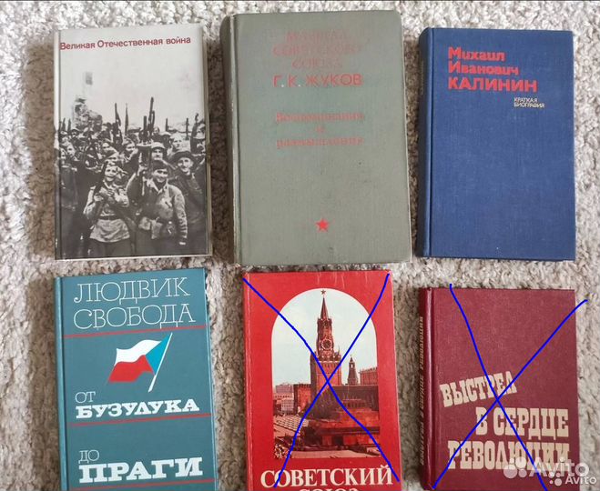 Книги о деятелях ссср: Ленин, Сталин, Хрущев и др