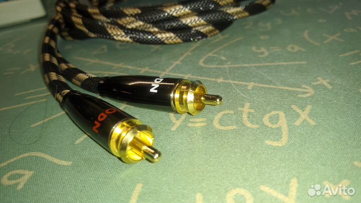 Todn HiFi 3,5 мм jacк - 2RCA AUX 2метра