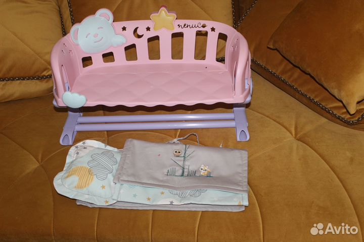 Кpоватка для кукoл