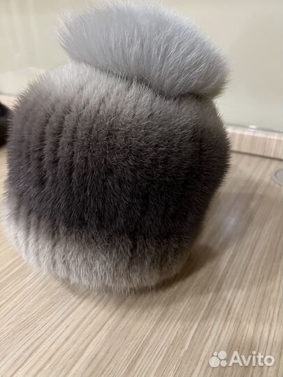 Шапка норковая женская