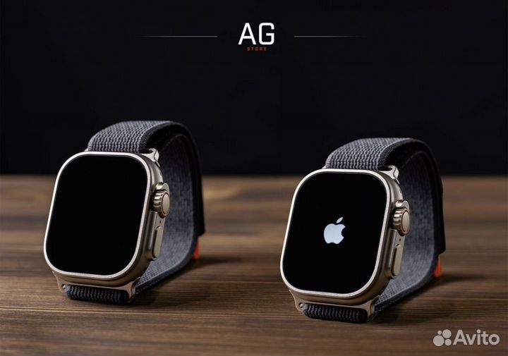 Apple Watch Ultra 2(яблоко при включении)