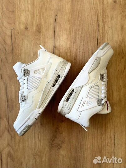 Кроссовки мужские Nike Air Jordan 4Retro White