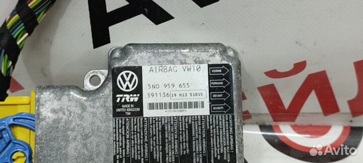 Блок управления airbag Volkswagen Passat 3C2 BZB