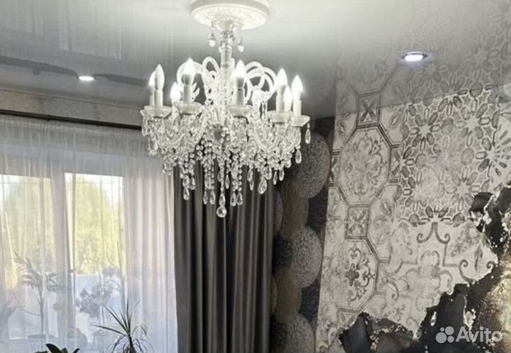 Люстра хрустальная