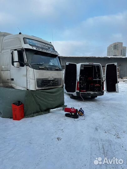 Отогрев легковых/грузовых и спецтехники