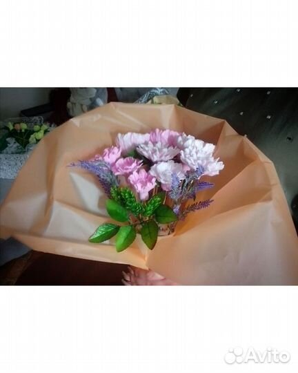 Букеты из мыла, мыло ручной работы