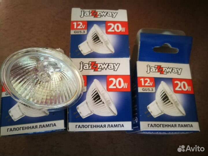 Лампочки накаливания, галогеновые