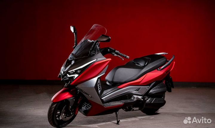 Максискутер ariic 318 красный