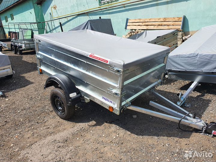 Прицеп крепыш 2.0 с бортами