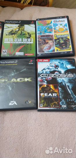 Диски на sony playstation 2