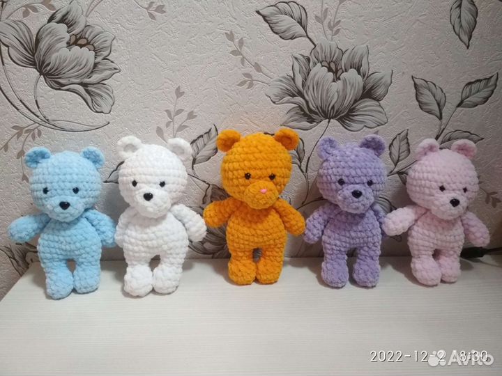 Игрушка плюшевый мишка