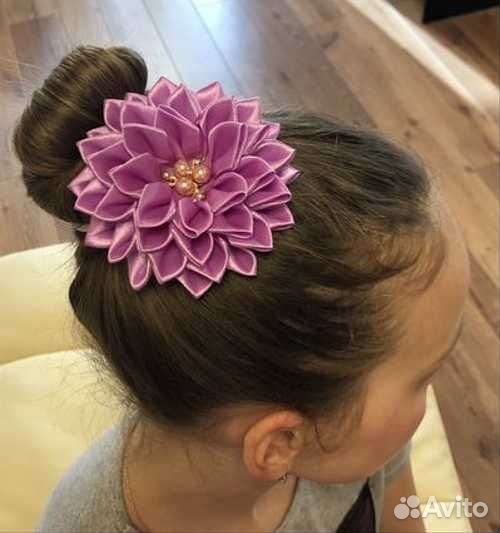 Цветок на ободок,повязку,шапку