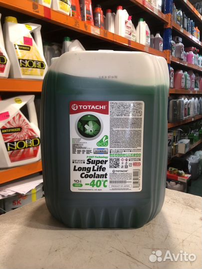 Антифриз Totachi Super LongLife Coolant Green 4кг