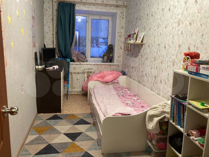 3-к. квартира, 57 м², 3/4 эт.