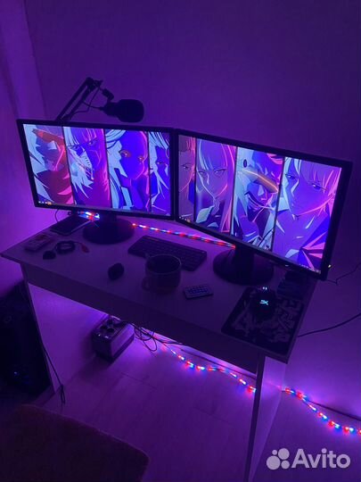 Два монитора Benq GL2460