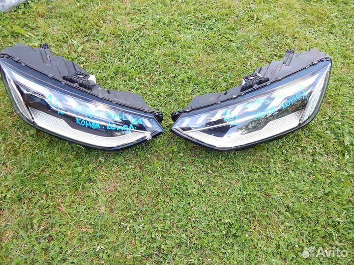 Фара передняя (комплект) Audi A4 B9 рестайлинг (20