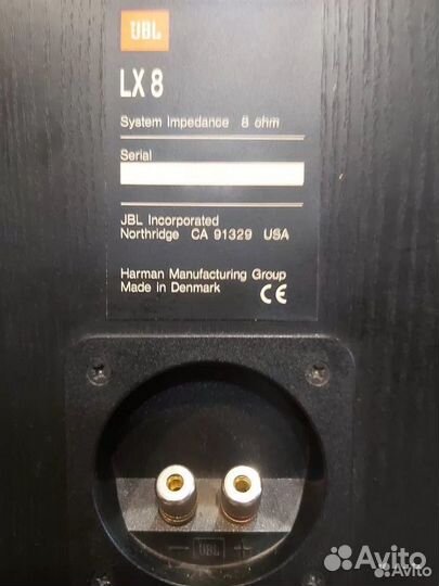Колонки JBL LX 8 Дания
