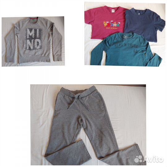Вещи на мальчика 9- 13 лет пакетом