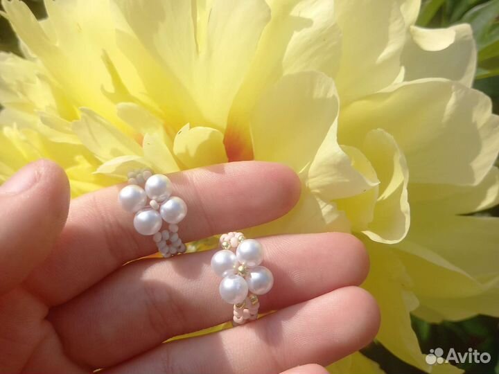 Колечко из бисера