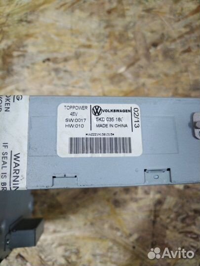 Магнитола Volkswagen Polo 612 cfna 2013