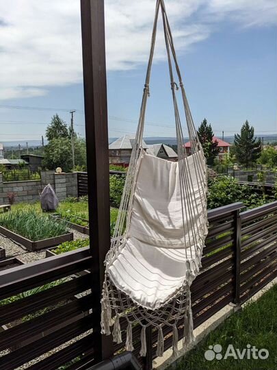 Подвесные качели гамак