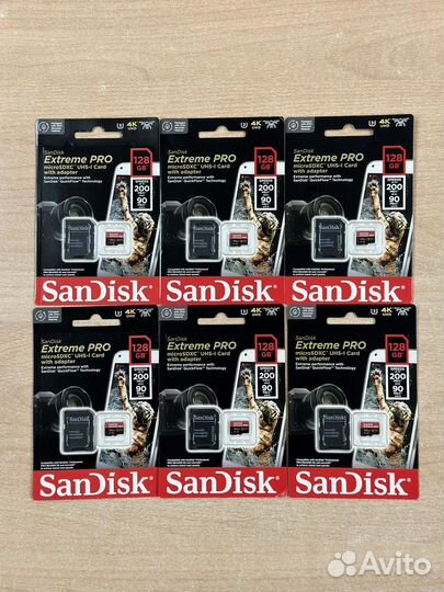 Sandisk Extreme Pro microsdxc 128GB 200mb/s
