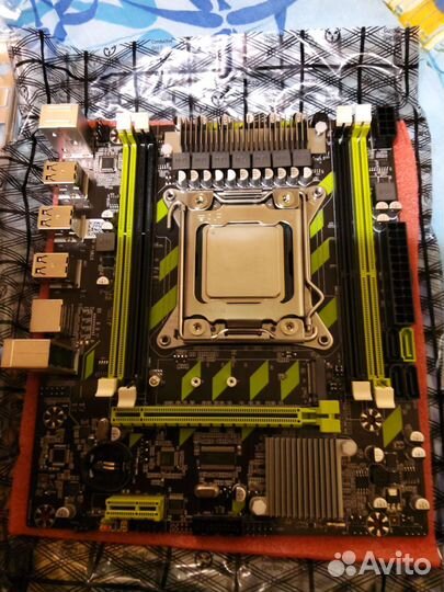 Материнская плата atermiter X79+ CPU E5 2650V2