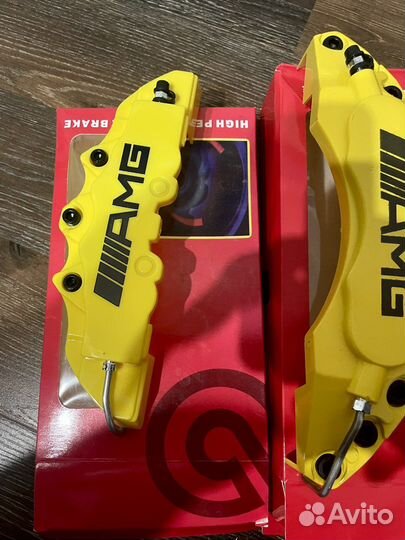 Накладки на суппорта amg