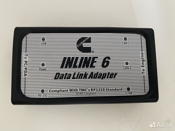 Автосканер Cummins inline 6 Data Link Adapter