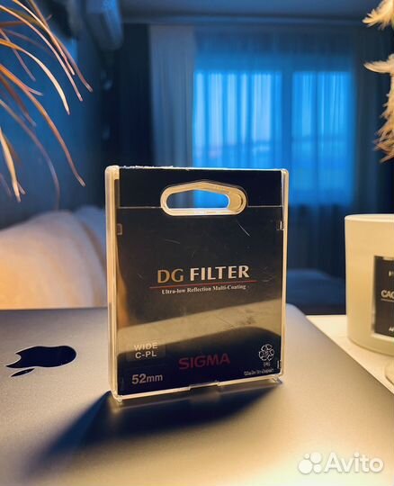 Sigma wide C-PL 52mm поляризационный фильтр