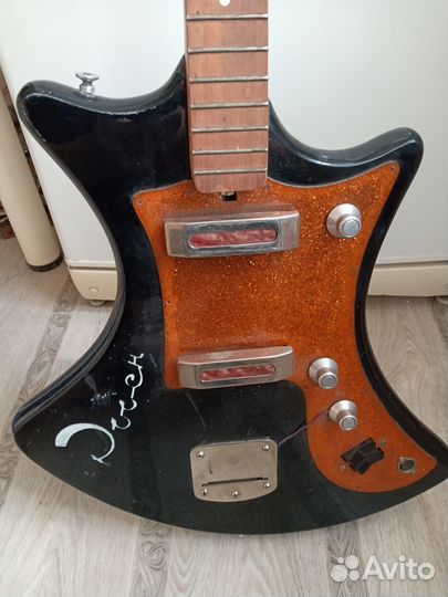 Бас гитара Роден из СССР