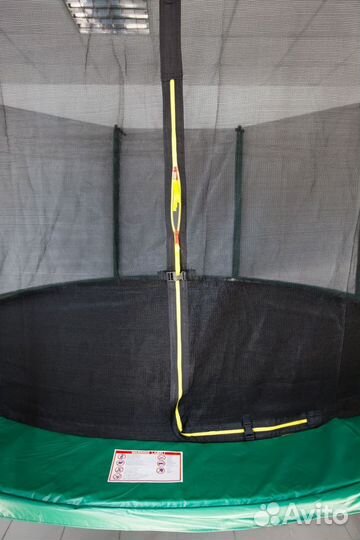 Батут с защитной сеткой новые размеры в наличии