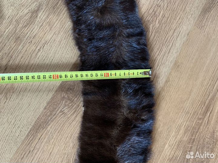 Воротник норковый новый