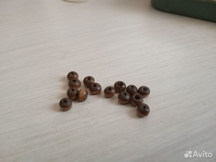 Бусины деревянные