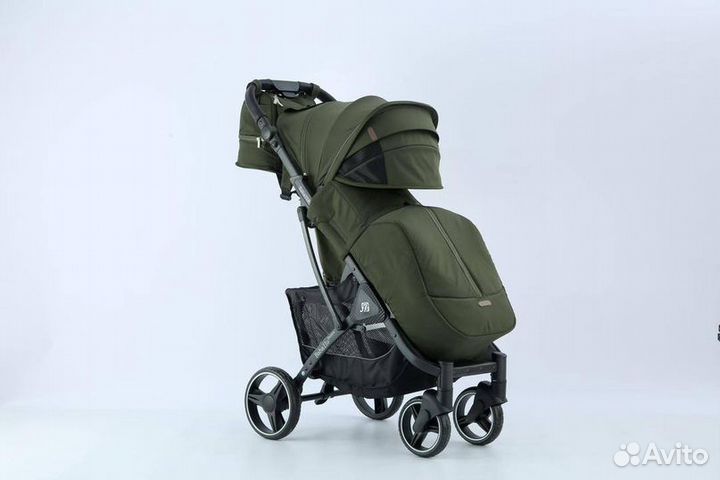 Коляска прогулочная Baballo Future 2023, армейский