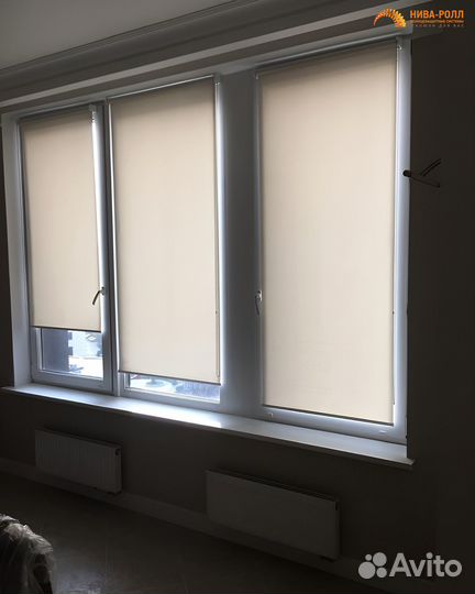 Рулонные шторы на балкон