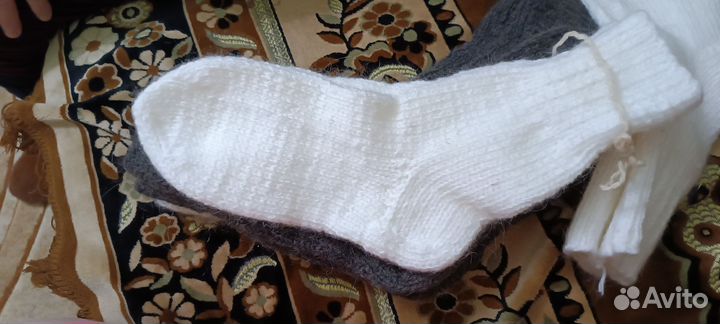 Шерстяные носки