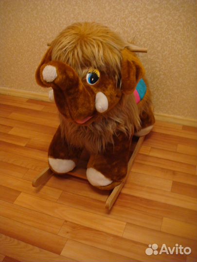 Игрушка-качалка мамонтенок шерри