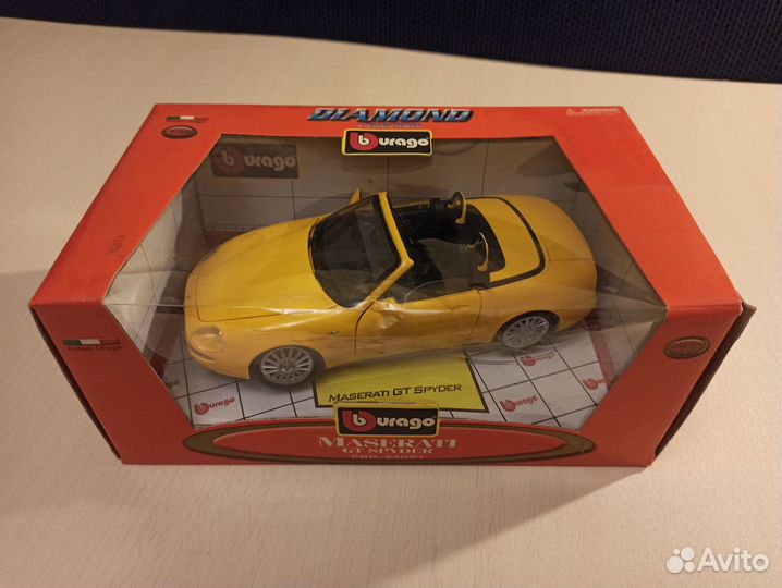 Bburago Maserati GT Spyder 1/18