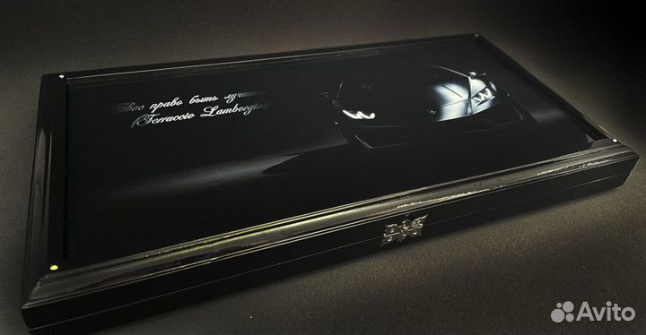 Элитный подарок стеклянные Нарды