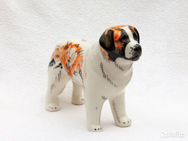 Статуэтка Московская сторожевая фарфор гжель