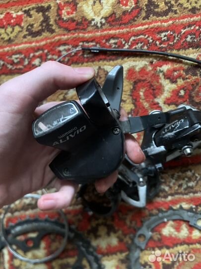 Трансмиссия для велосипеда shimano alivio