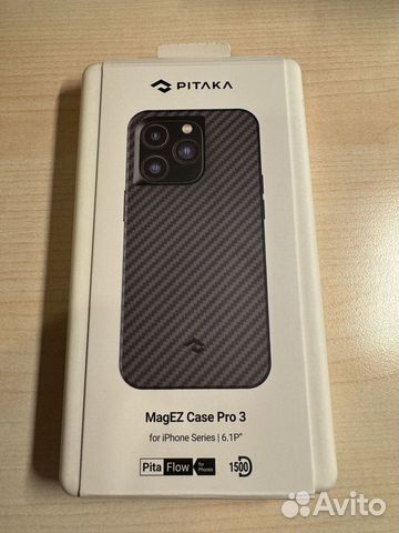 Pitaka MagEZ Case Pro 3 iPhone 14Pro - Усиленный