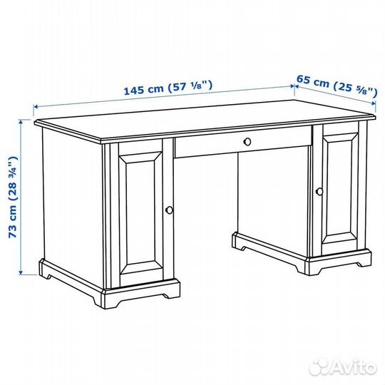 Письменный стол IKEA Лиаторп