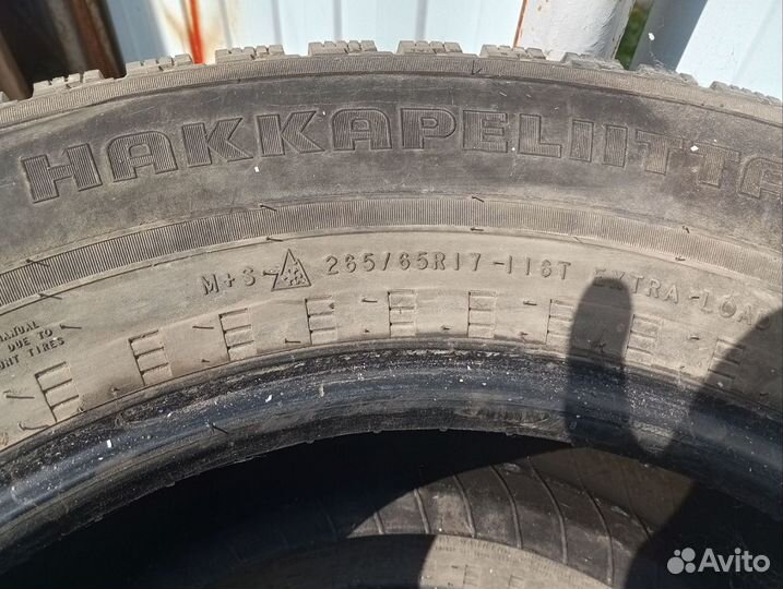 Nokian Tyres Hakkapeliitta 5 265/65 R17 и 265/65 R17