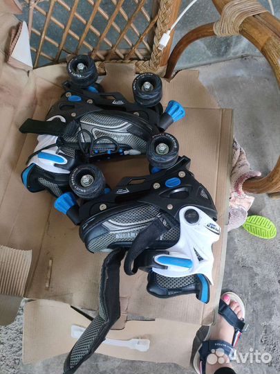 Роликовые коньки детские 33-36